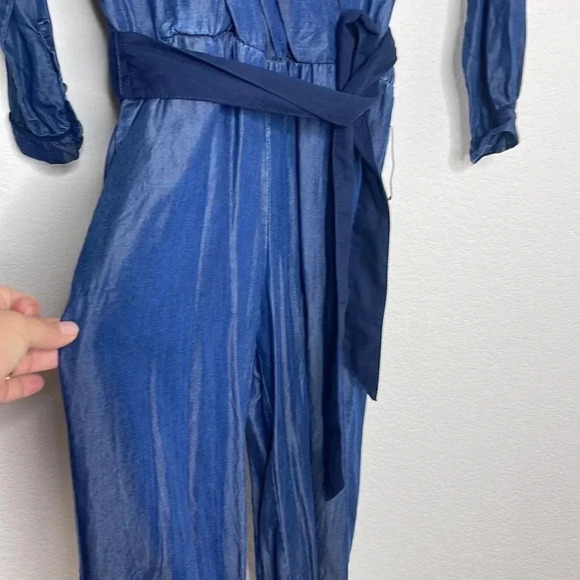 Zara | Pajama Style Jumpsuit | Sz S - Picture 8 of 10